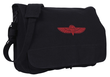 Canvas israeli paratrooper messenger bag