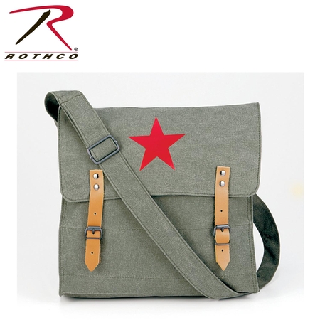 Canvas classic bag w/medic star