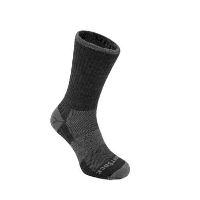 Chaussettes double-couche coussinées 'merino escape' pleine longueur-1 paire