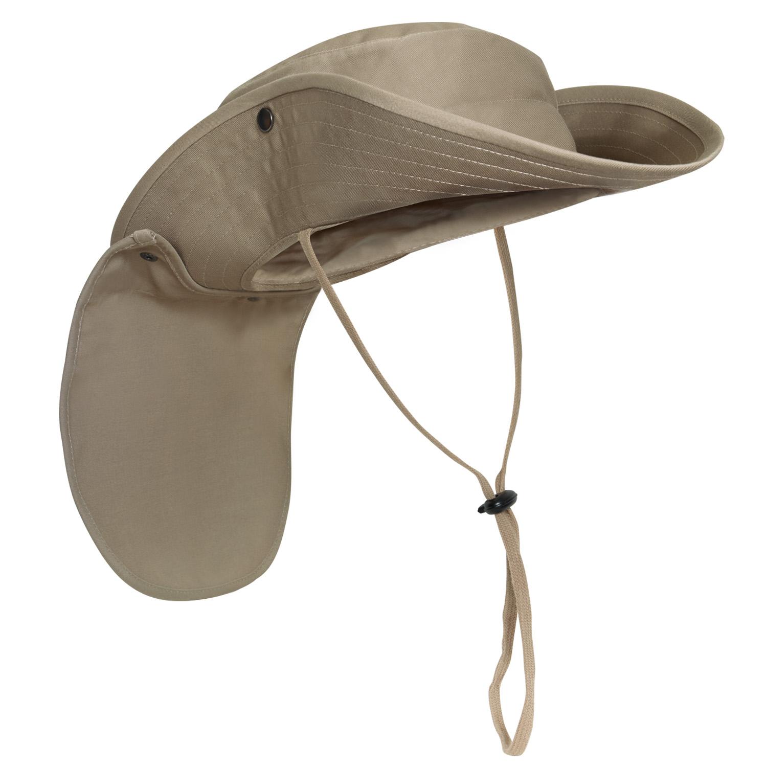 Adjustable boonie hat w/removable neck cover - Headgear