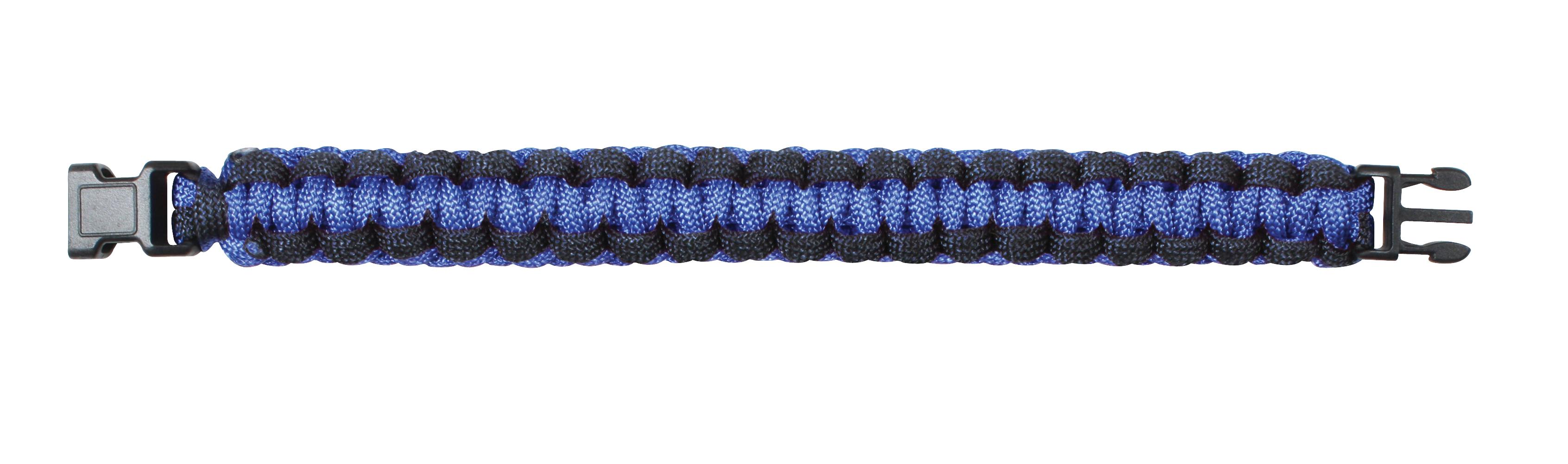 Thin blue line paracord bracelet - Ropes & paracords