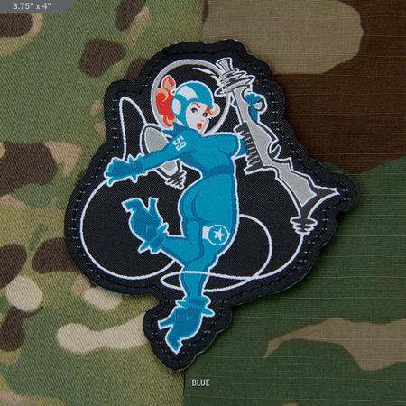 Space girl 1 patch-3,75'' x 4''